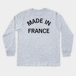Made in France Kids Long Sleeve T-Shirt
